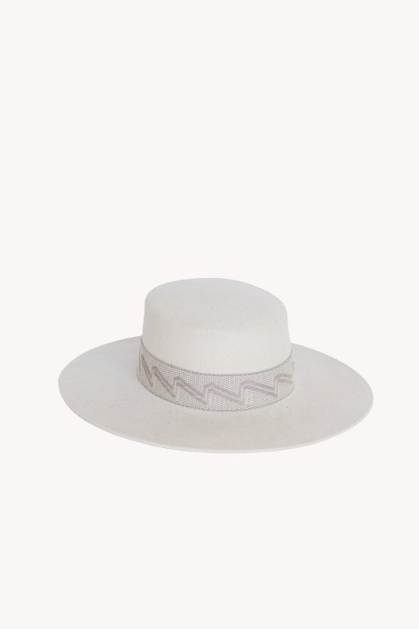 Speckled White Spanish Hat