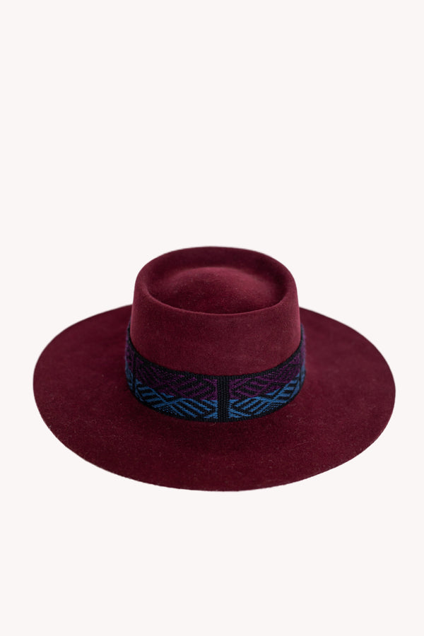Maroon Bucket Hat