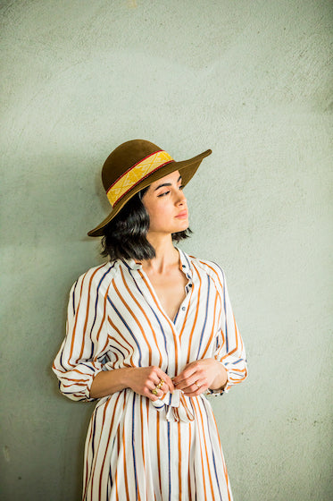 Floppy Sample Sale Hat Brown