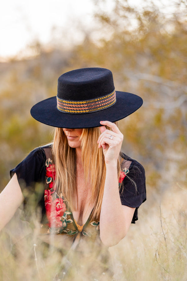 Black Spanish Hat