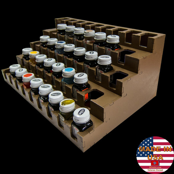 Paint Rack - Testors Square Enamels