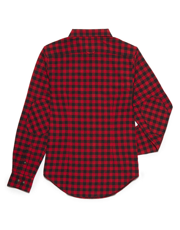 Joan Shirt - Mini Buffalo Plaid