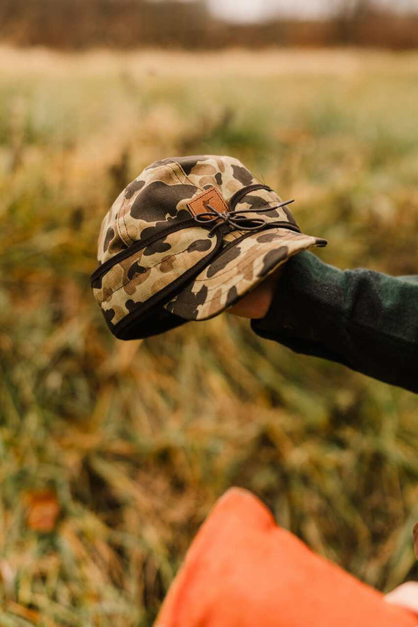 Stormy Kromer x Ball and Buck Original Cap in Original Camo
