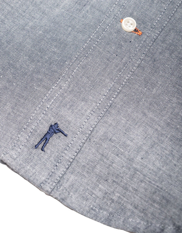 Sportsmans Short Sleeve Chambray Shirt