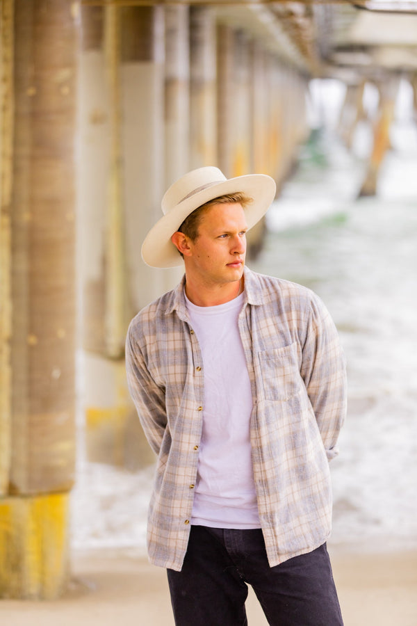Speckled White Spanish Hat