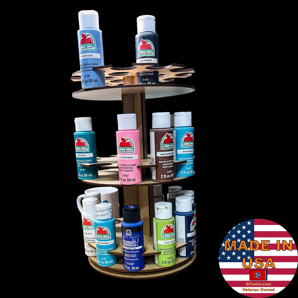Rotating Paint Rack - For 2oz Craft Paints