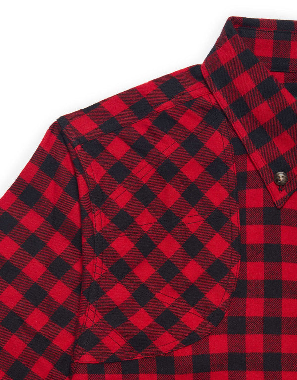 Joan Shirt - Mini Buffalo Plaid
