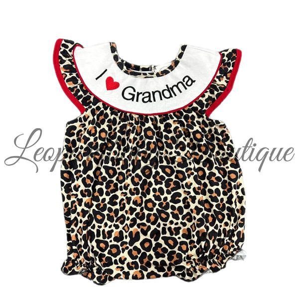 I love grandma romper