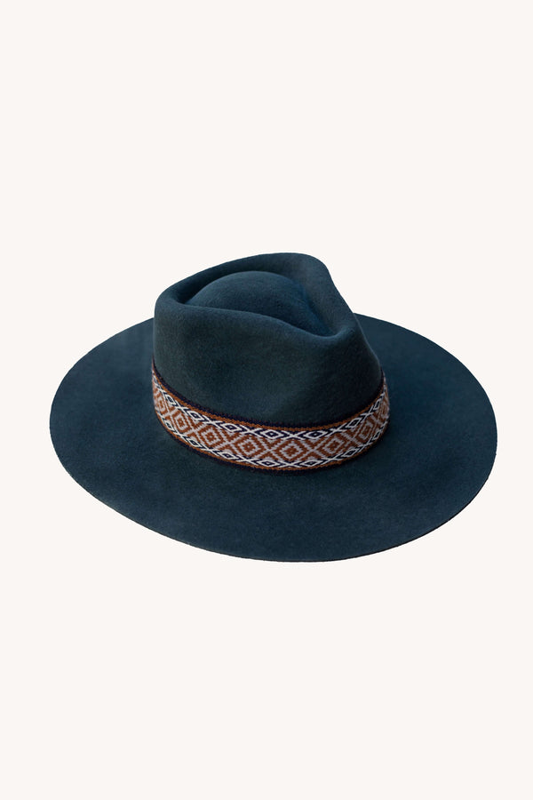 Charcoal Grey Western Hat