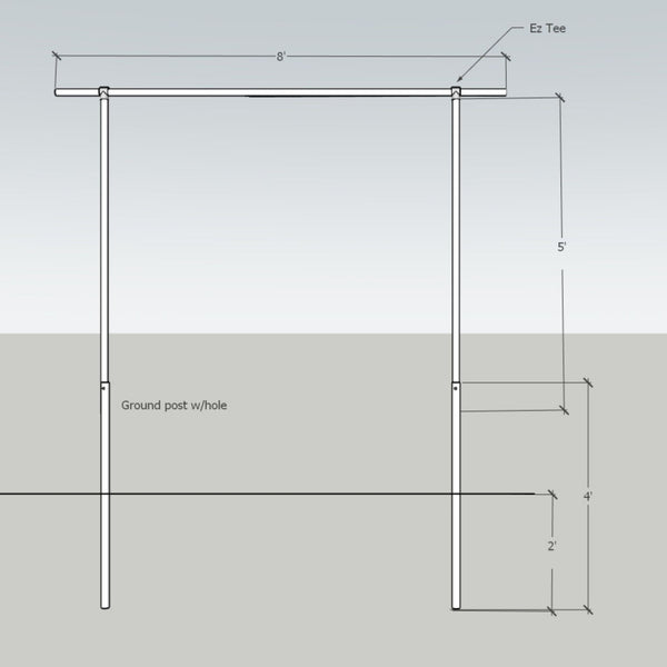 DIY Tomato Trellis | 1 3/8" Heavy Duty