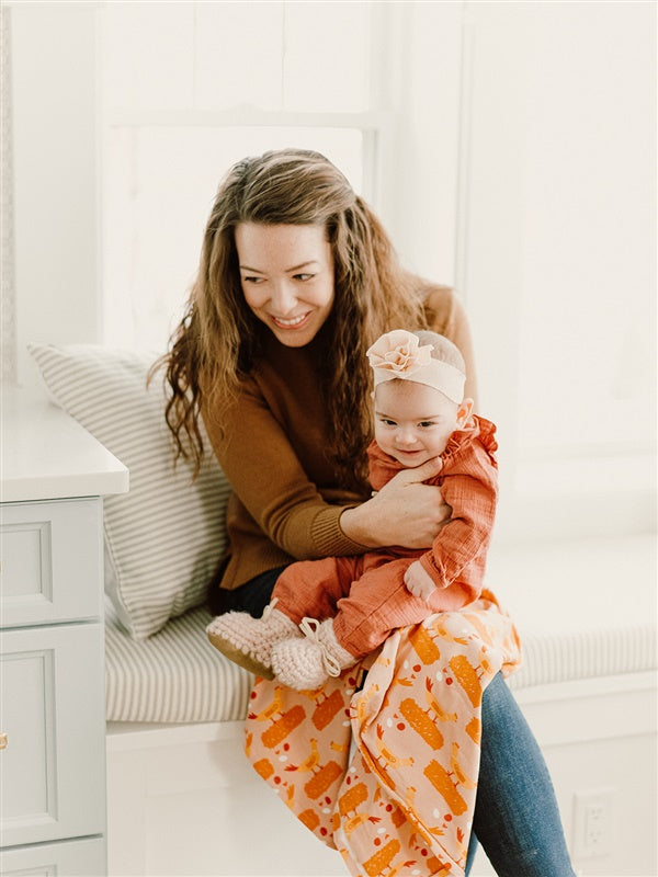 Chicken | Swaddle + Toddler Blanket