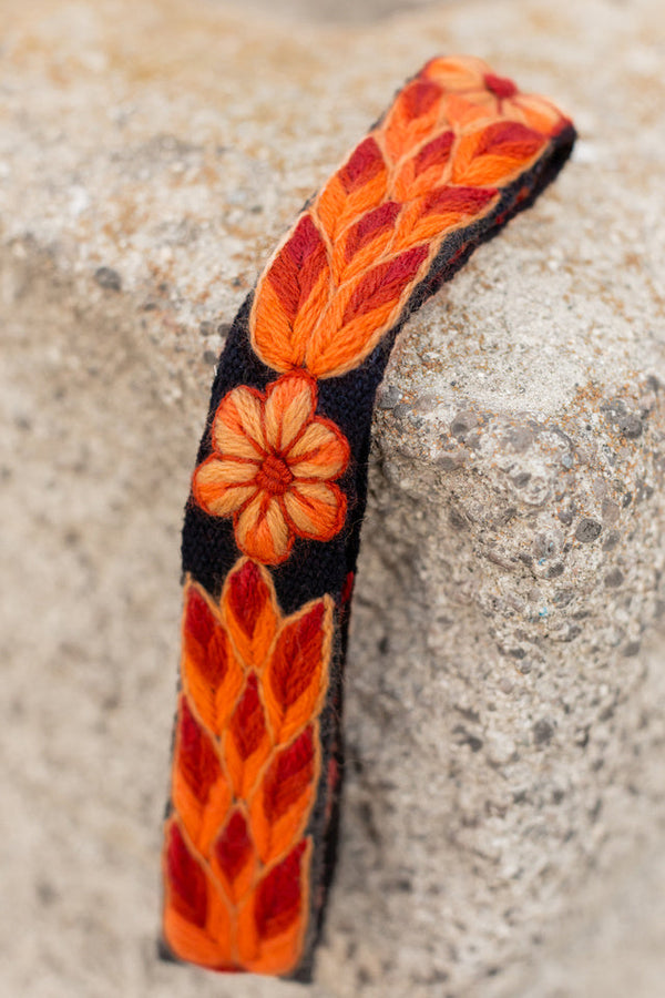 Gratitude Intention Hat Band - Black