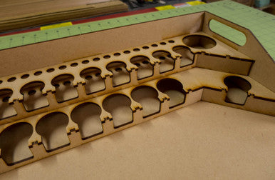 Painting Station For 26mm - 34mm Bottles