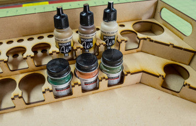 Painting Station For 26mm - 34mm Bottles