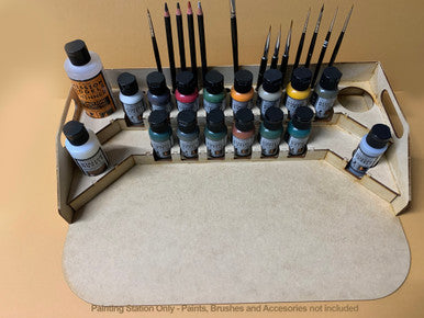 Painting Station - for 1oz Mission Models Premium Hobby Paints