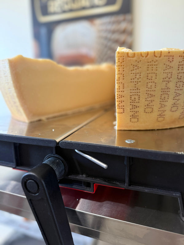 Commercial Cheese Slicer for Parmesan Wheels