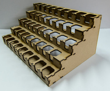 Wall Mount Paint Rack - Testors Square Enamels