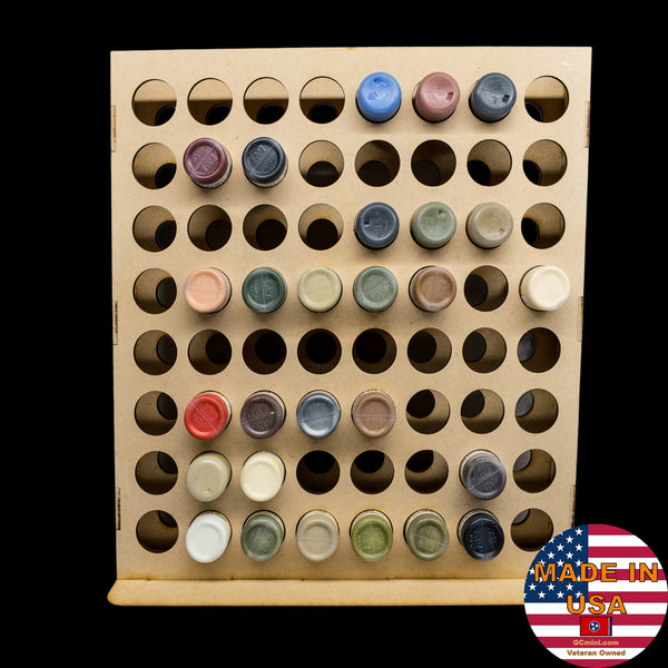 Vertical Paint Rack - 26mm, For Vallejo and Army Painter Style Dropper Bottles