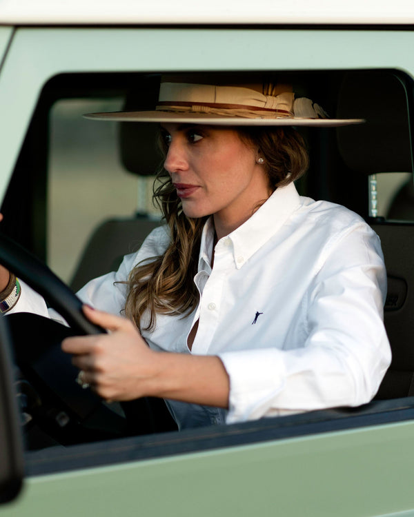 Joan Shirt - White Oxford