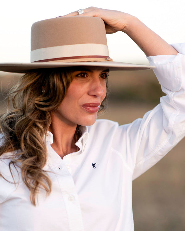 Joan Shirt - White Oxford