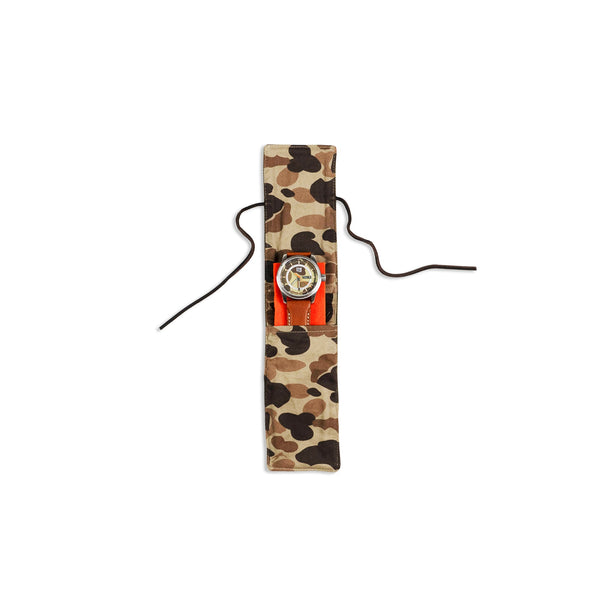 Waxed Watch Travel Sleeve - Olive