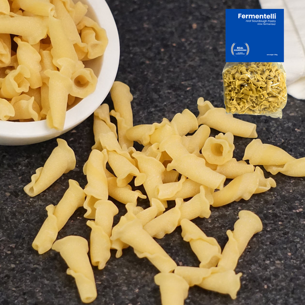 Sourdough Pasta -Campanelle from Fermentelli