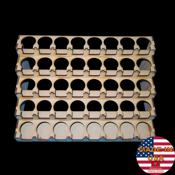 Paint Rack - 34mm Designed for GW and Citadel Paint Pots