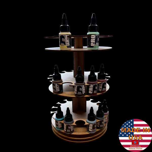 Rotating Paint Rack - For 22ml Pro Acryl Paints